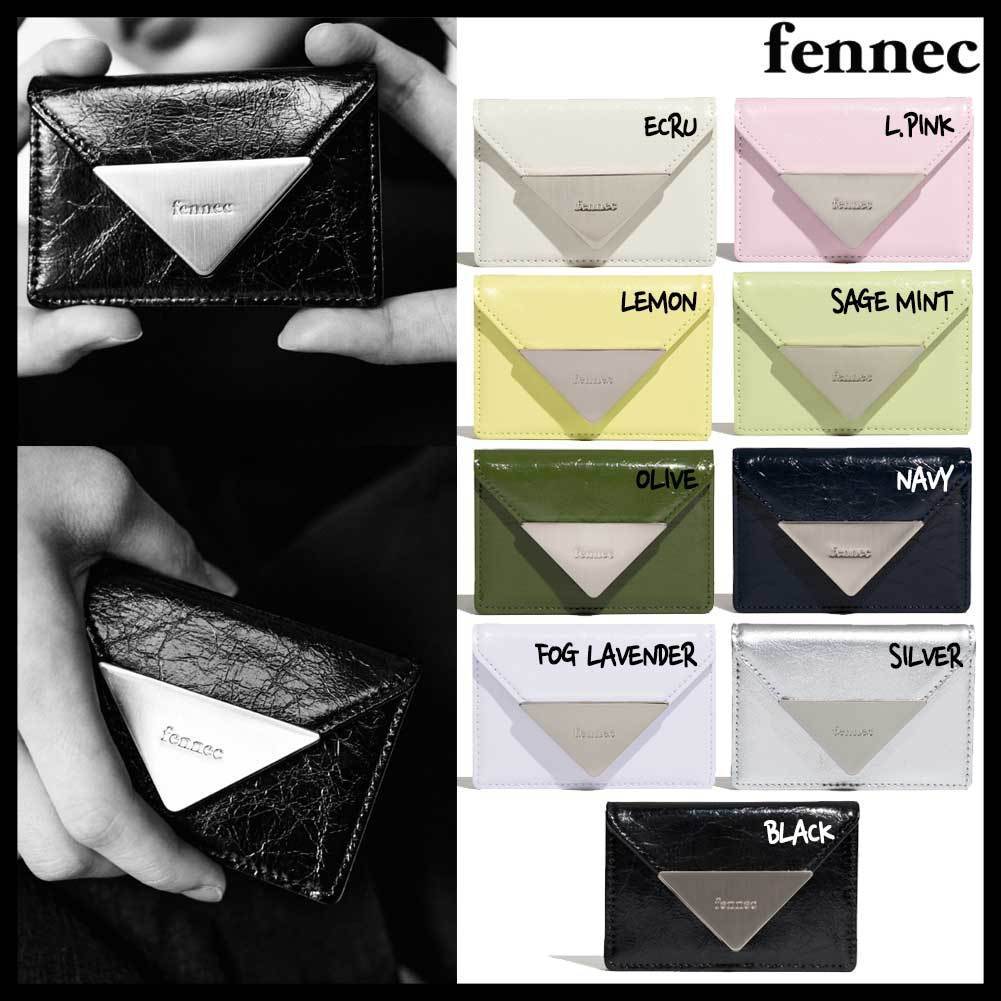 ●FENNEC●CRINKLE TRIANGLE ACCORDION POCKET 大人気 財布 ミニ