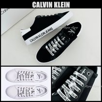 Calvin Klein Platform Casual Style Unisex Street Style Logo