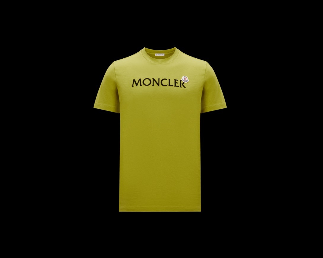 2025年新作入荷 MONCLER 2023/24秋冬 レタリングロゴ入り クルーネックTシャツ トップス