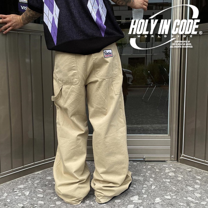 パンツ・ボトムスその他 No.0285 new patch carpenter cotton PT (4color)