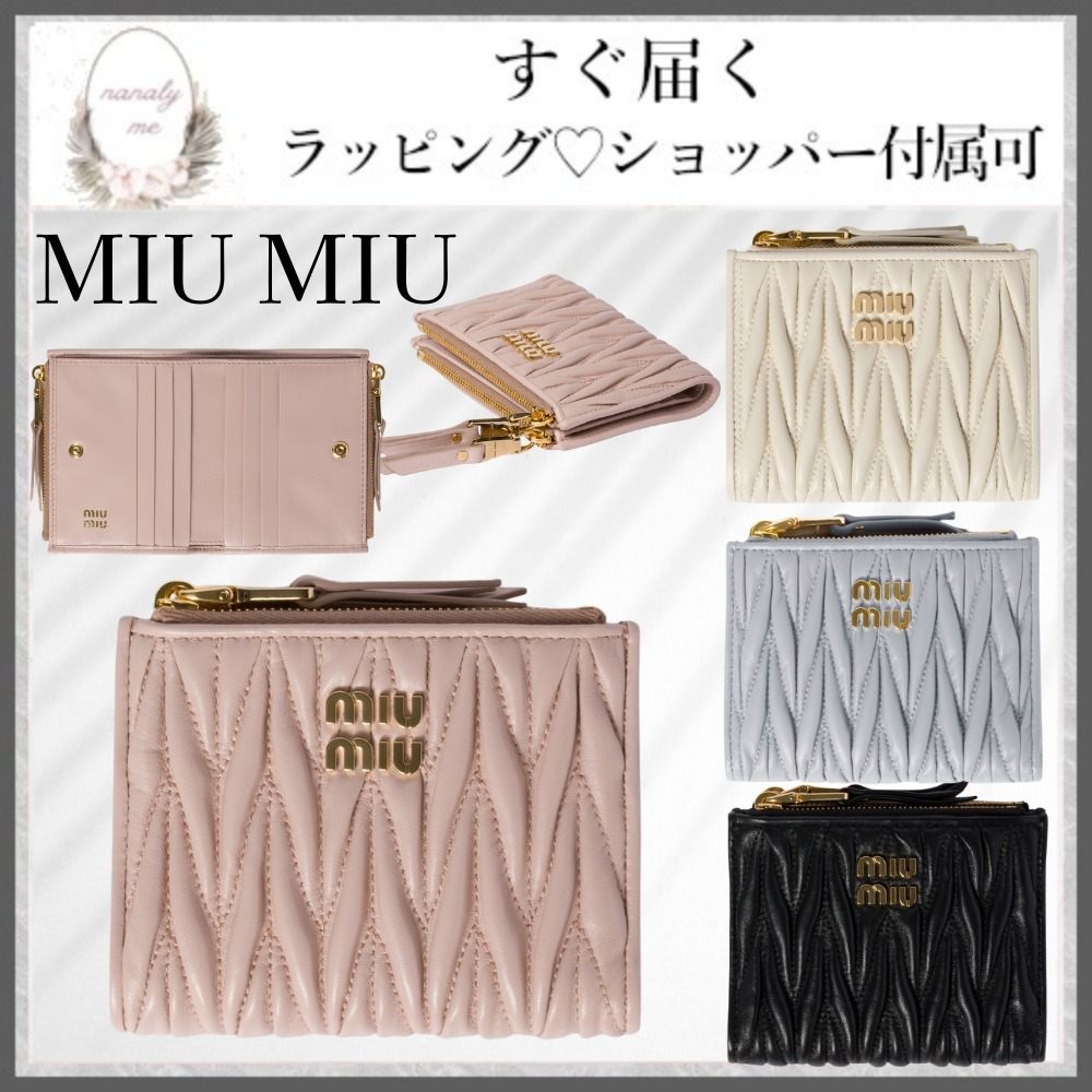 【機能的で可愛い♡】ミュウミュウ ミニ財布