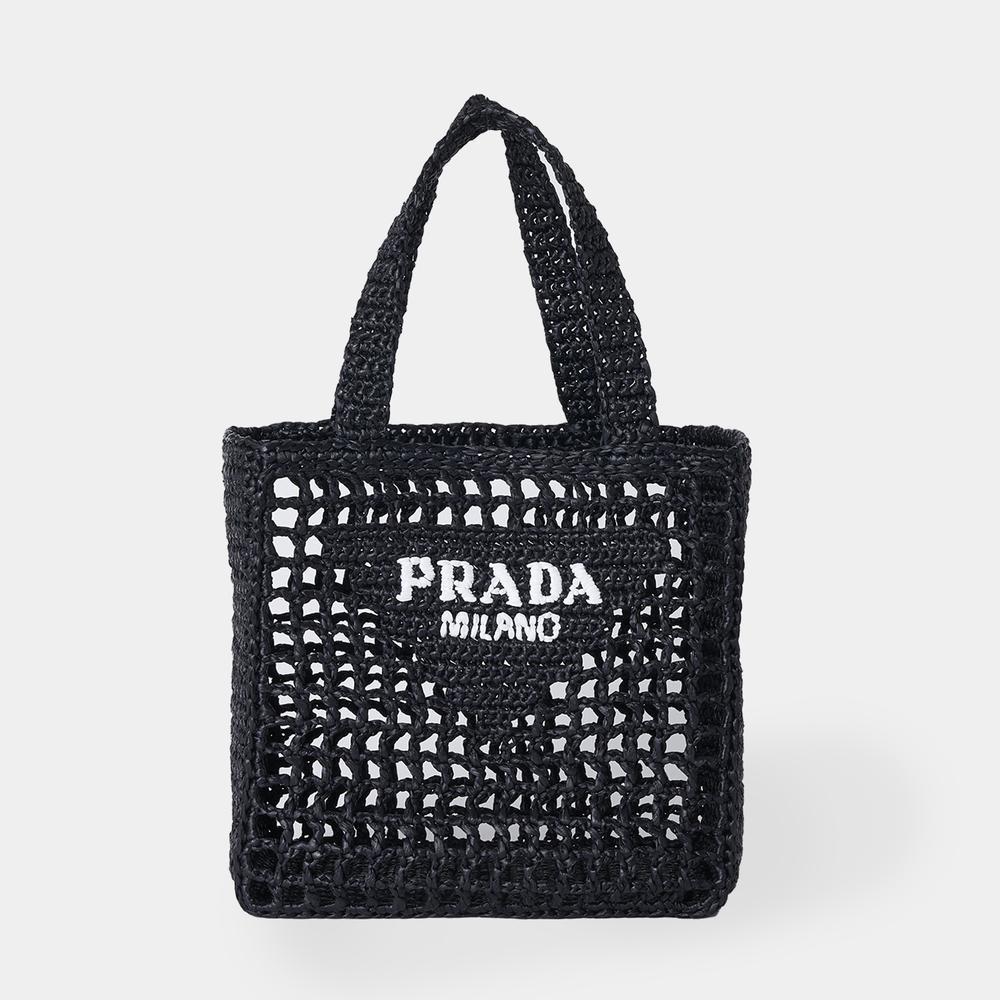 大特価SALE★PRADA★クロシェ ブラック トートバッグ★送関込