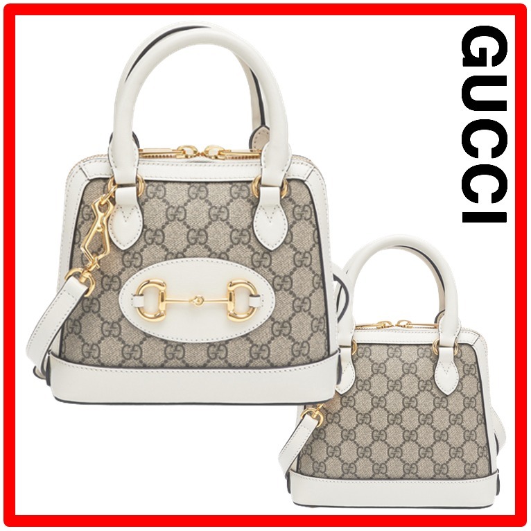 ☆人気☆【GUCCI】☆HORSE BIT 1955 MINI TOP HANDLE BA.G☆