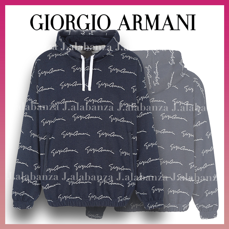 GIORGIO ARMANI (ジョルジオアルマーニ) パーカー・フーディ メンズ GIORGIO ARMANI (ジョルジオアルマーニ) パーカー・フーディ メンズ