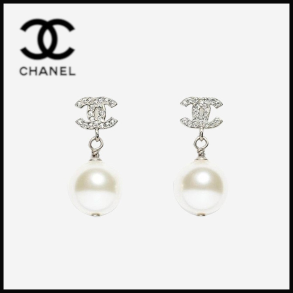 完売間近◆送料無料【CHANEL】ピアス ココマークパール シルバー