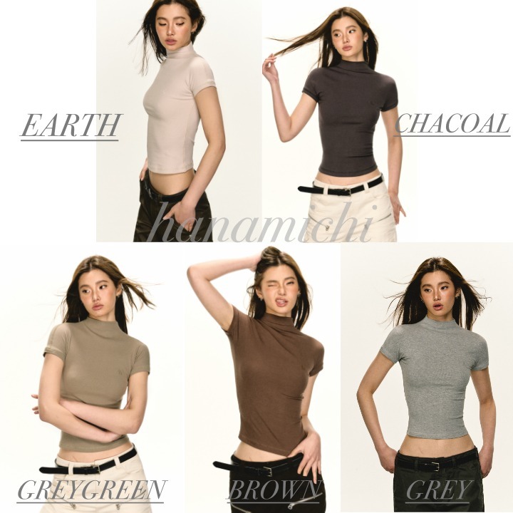 日本未入荷*関送込*ARISEISM*BASIC/Vネック/スリムF Tシャツ 日本未入荷*関送込*ARISEISM*BASIC/ハイネック/スリムF Tシャツ