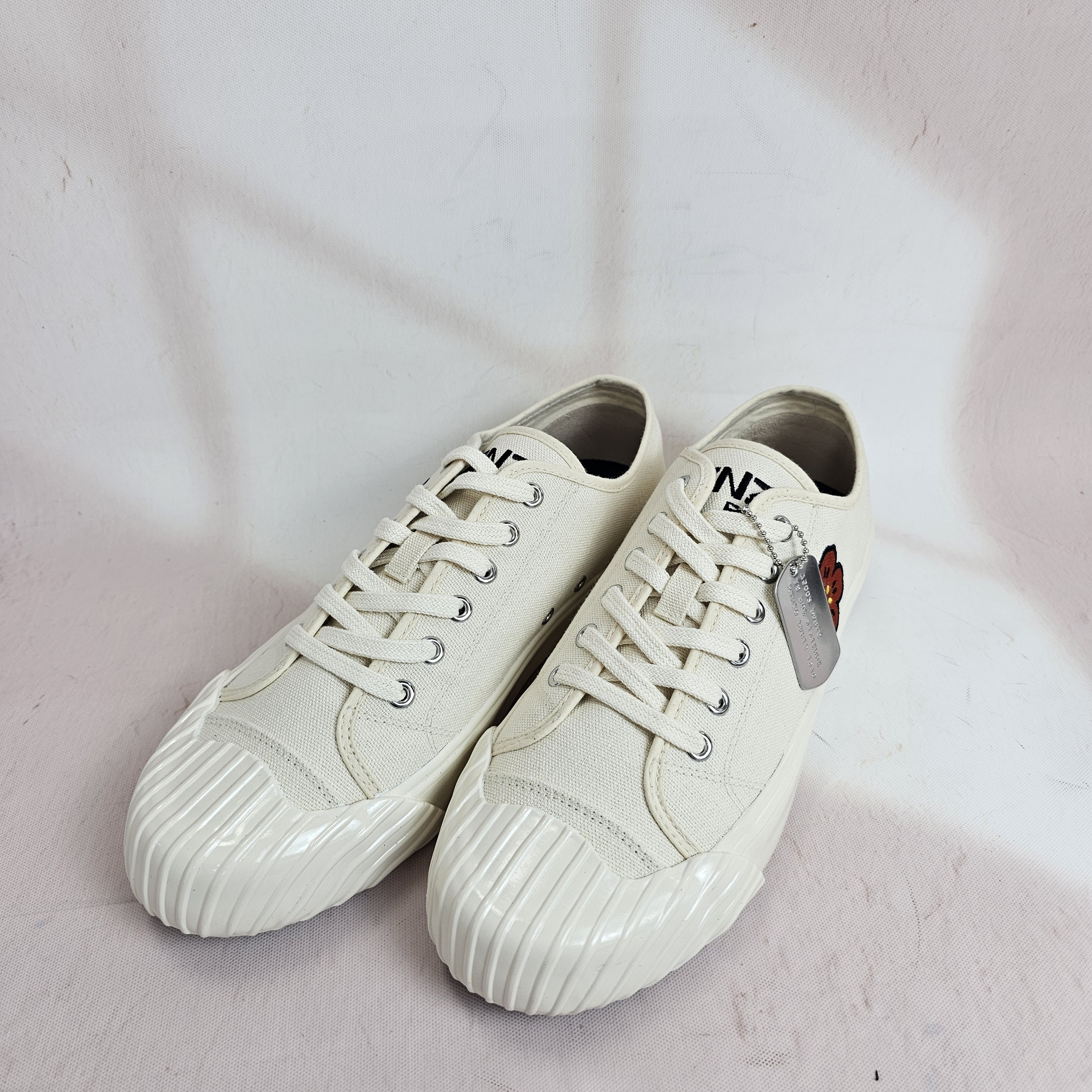 ☆人気☆【KENZO】☆SCHOOL ロゴ 厚底 スリッポン スニーカ.ー