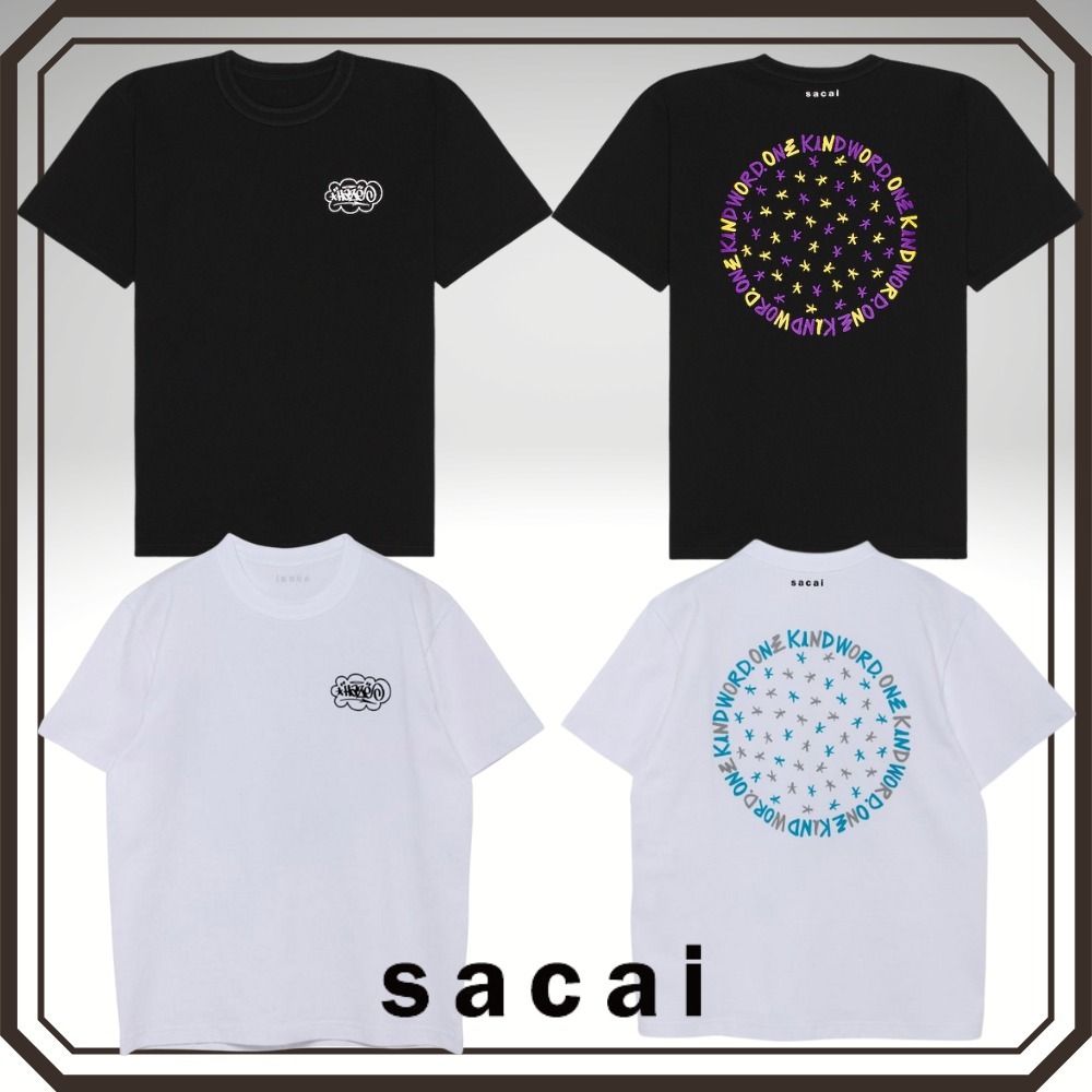 ◆関税込◆Sacai x Eric Haze コラボ サークルスターロゴTシャツ