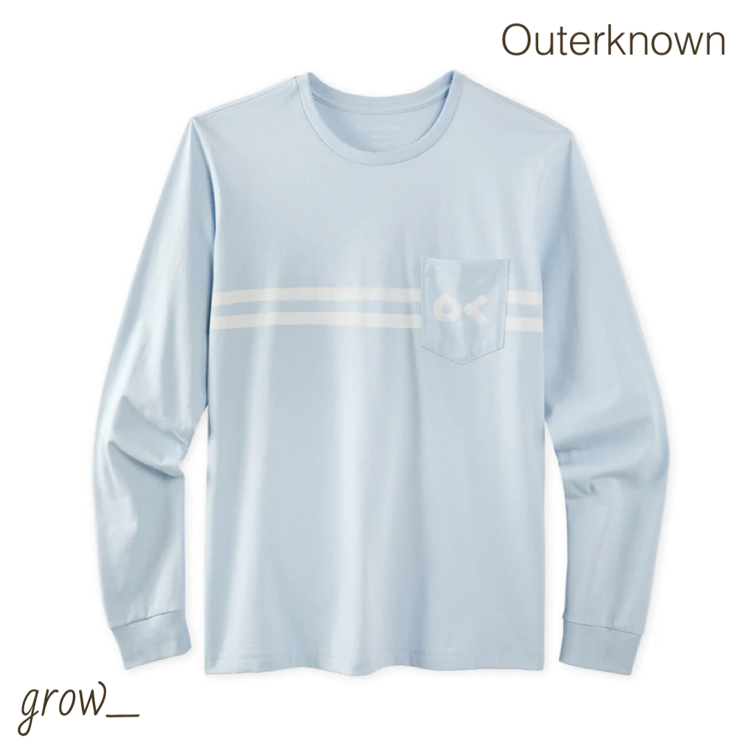 Outerknown ノスタルジック ストライプ ポケット Tシャツ 送関込