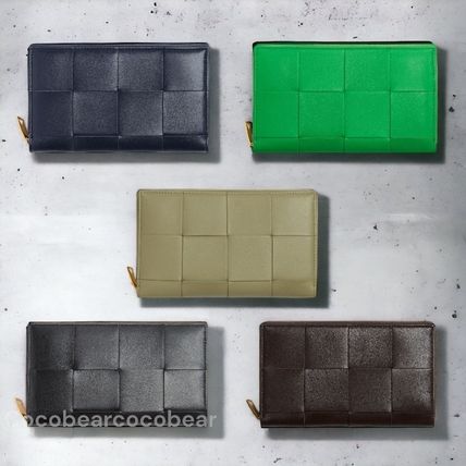 ラムスキン BOTTEGA VENETA(ボッテガヴェネタ) 長財布(メンズ) - 海外