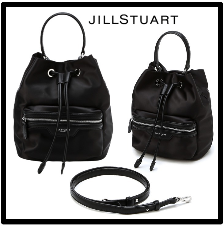 ☆関税込☆JILLSTUART★DAILY NYLON ポケット バケットバッグ★