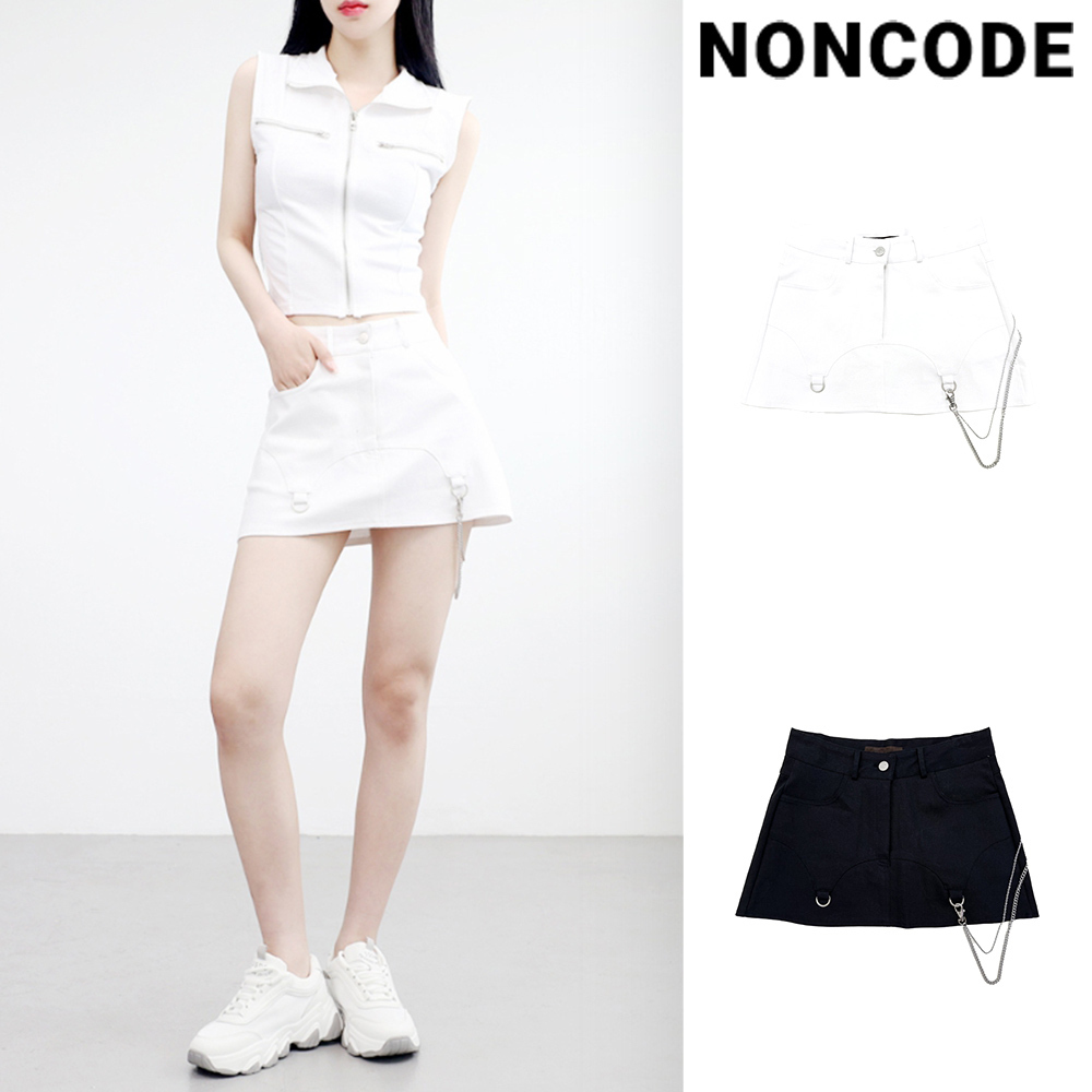 【NONCODE】Garrett Chain Mini Skirt