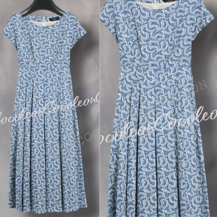大人気【Weekend MAXMARA】Satin dress コットンサテンドレス
