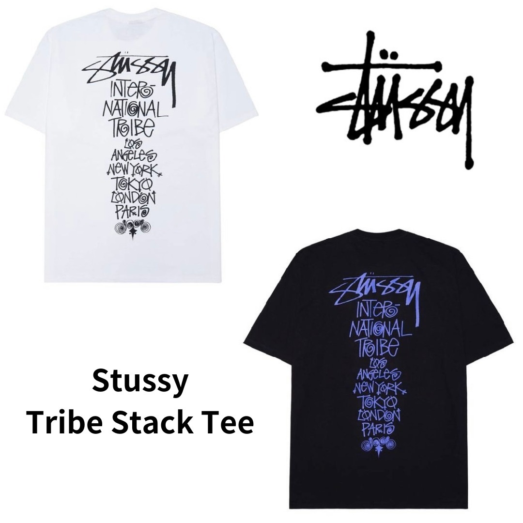 【人気】Stussy Tribe Stack Tee ステューシー