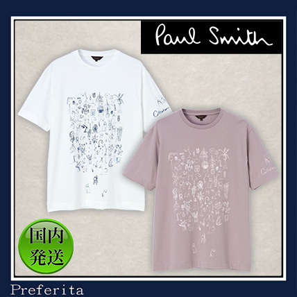 【Paul Smith】Tシャツ ミッドセンチュリー プリント 刺繍