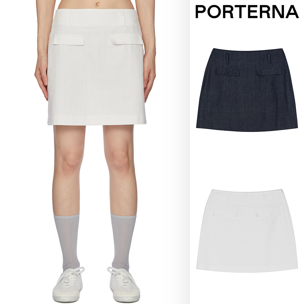 【PORTERNA】Nick Jey Short Skirt