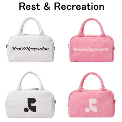 Rest & Recreation Totes Street Style Elegant Style Logo Totes