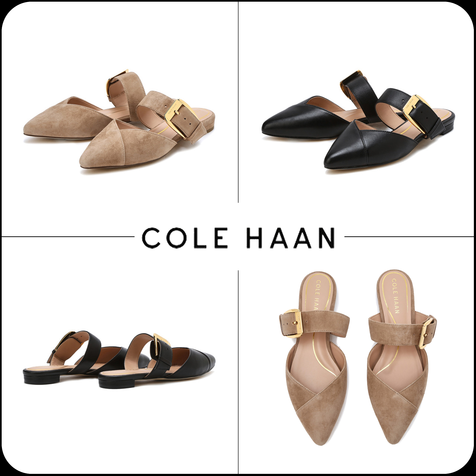 [COLE HAAN]★Vandam Buckle Mule★MULE
