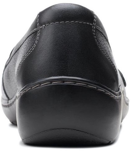 即納 送料無料 Clarks 23cm/ 24.5cm ウエッジ フラット レザー