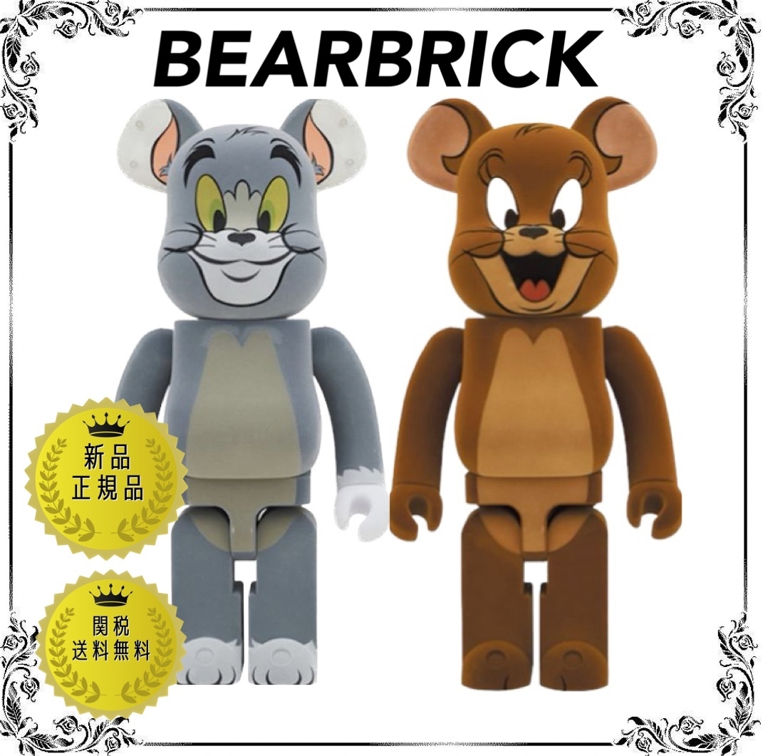 BEARBRICK フィギュア Tom and Jerry Flocky 1000%○関送無料○