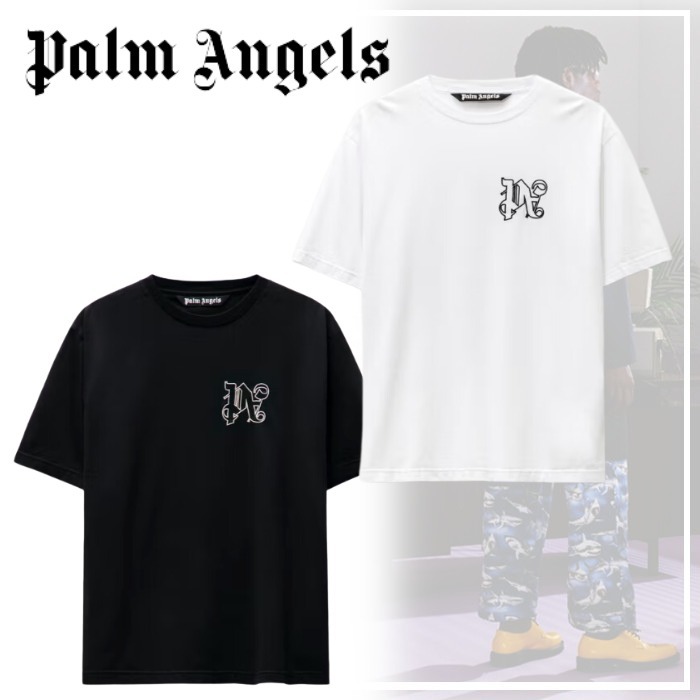 ロゴ入り【Palm Angels】Tシャツ レギュラーフィット 23春夏新作