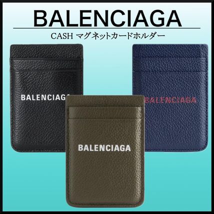 ネイビー（紺）系 BALENCIAGA(バレンシアガ) カードケース・名刺