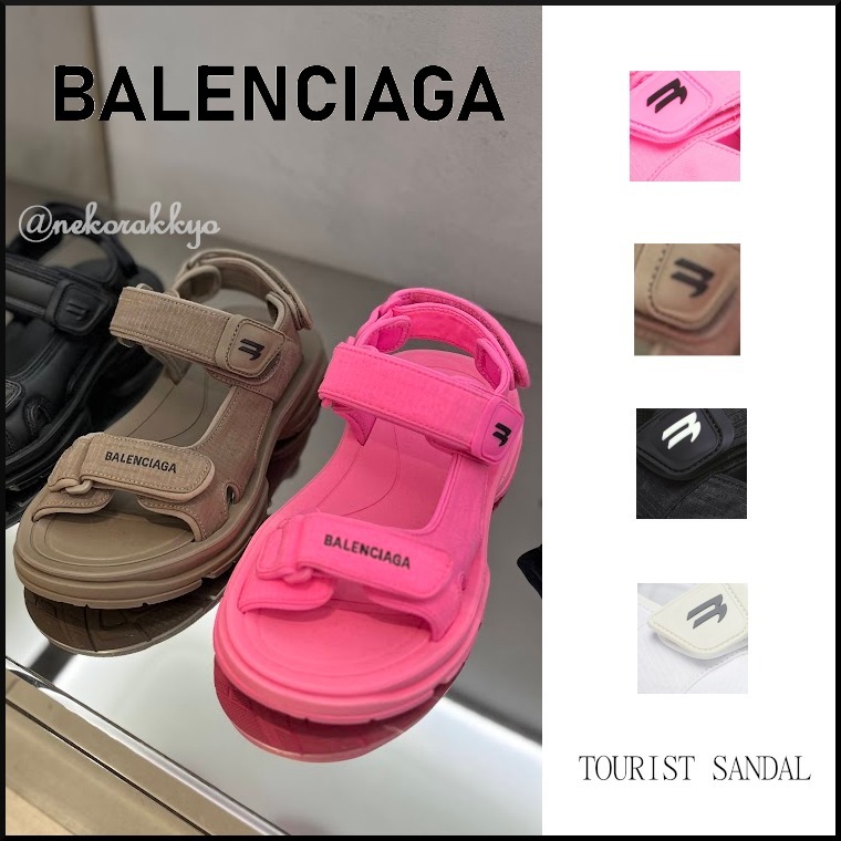 BALENCIAGA＊TOURIST SANDAL ベルクロサンダル＊送料込