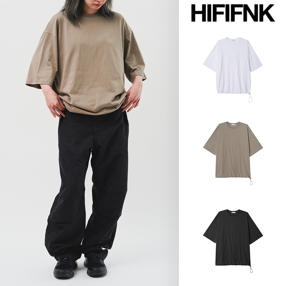 【HI FI FNK】Pre String Oversized Top