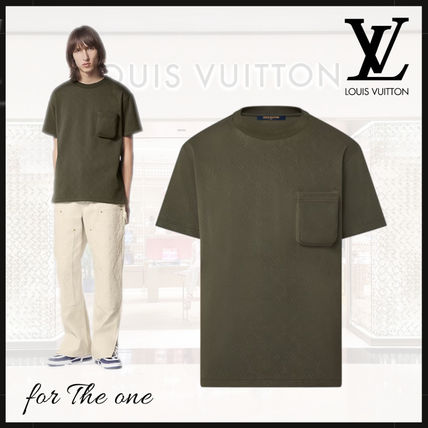 グリーン(緑)系 Louis Vuitton(ルイヴィトン) Tシャツ・カットソー