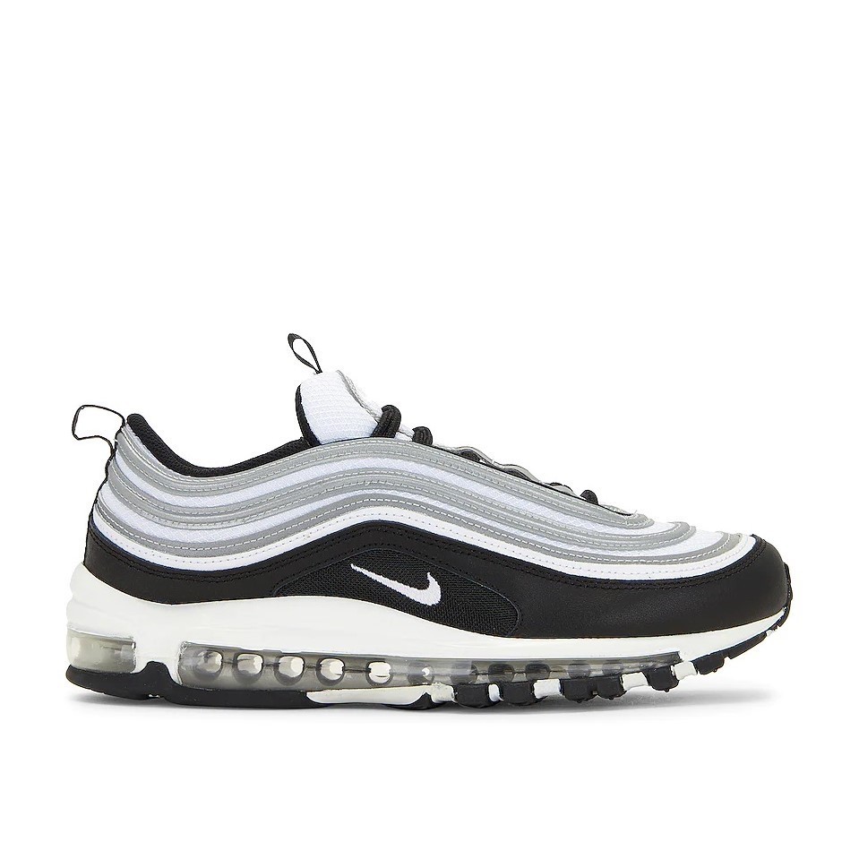 精悍! MEN'S NIKE AIR MAX 97 CASUAL SHOES ブラックGrey