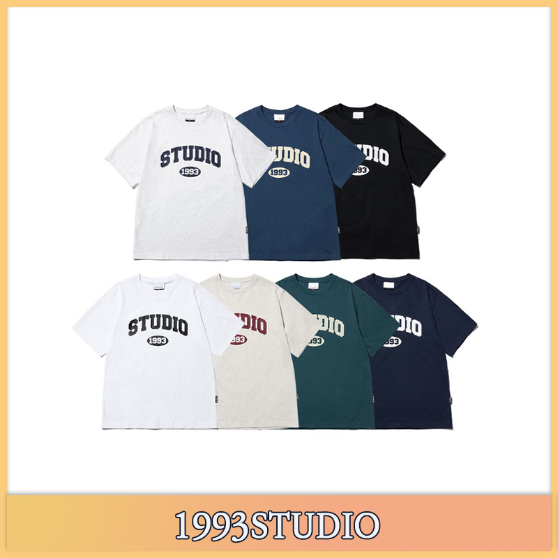 【1993STUDIO】★送料・関税込★2PACKロゴTシャツ 7色