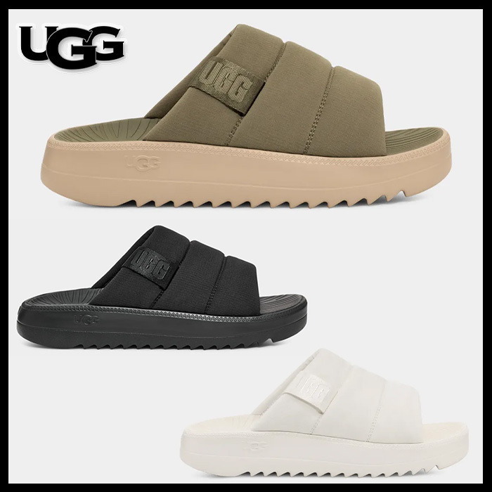 完売前に【UGG】Maxxer Slide マクサー ロゴ スライド サンダル