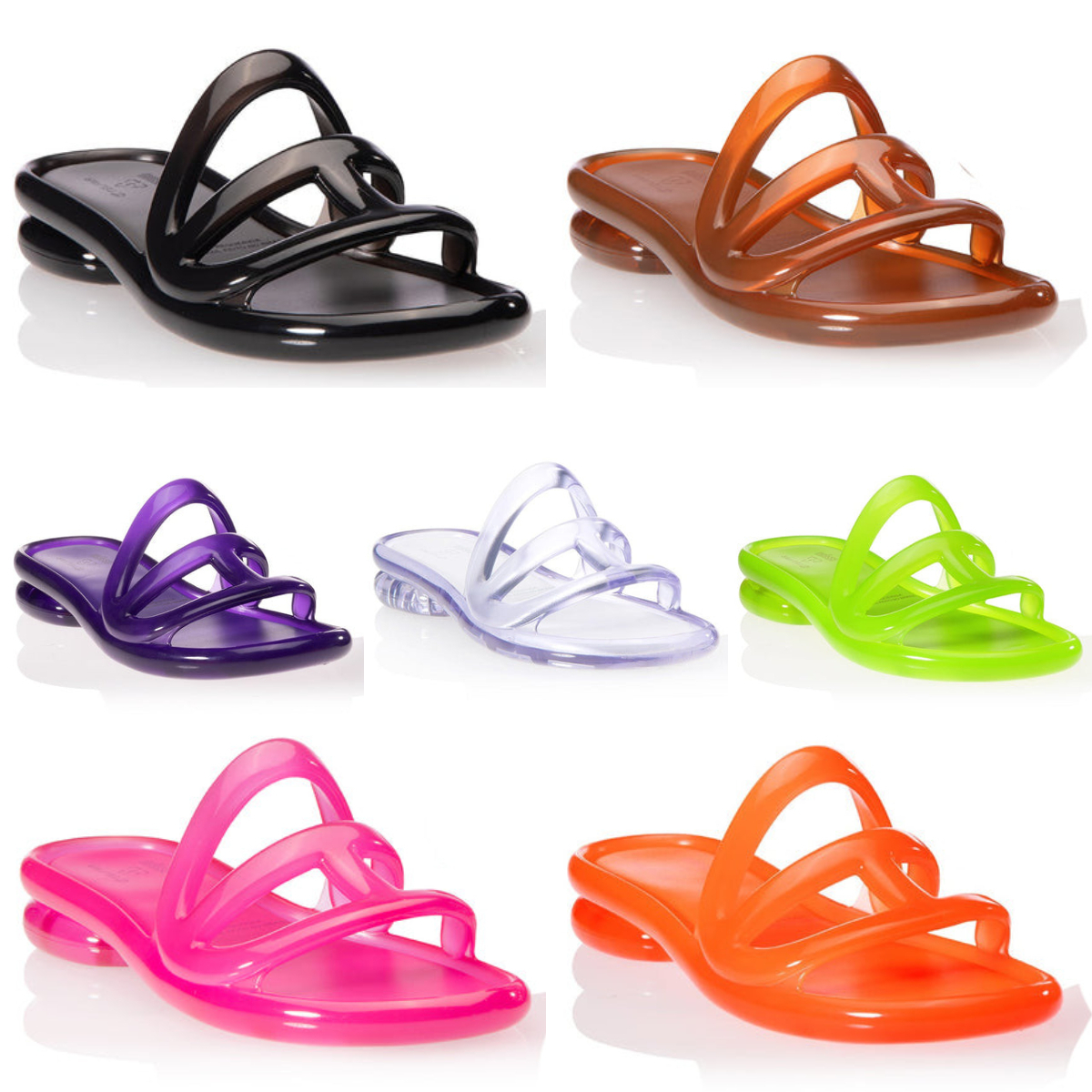 【Melissa】メリッサ × テルファー コラボ スライドサンダル