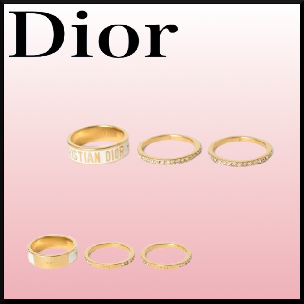 魅力的☆Dior CODE リングセット メタル・クリスタル・ラッカー
