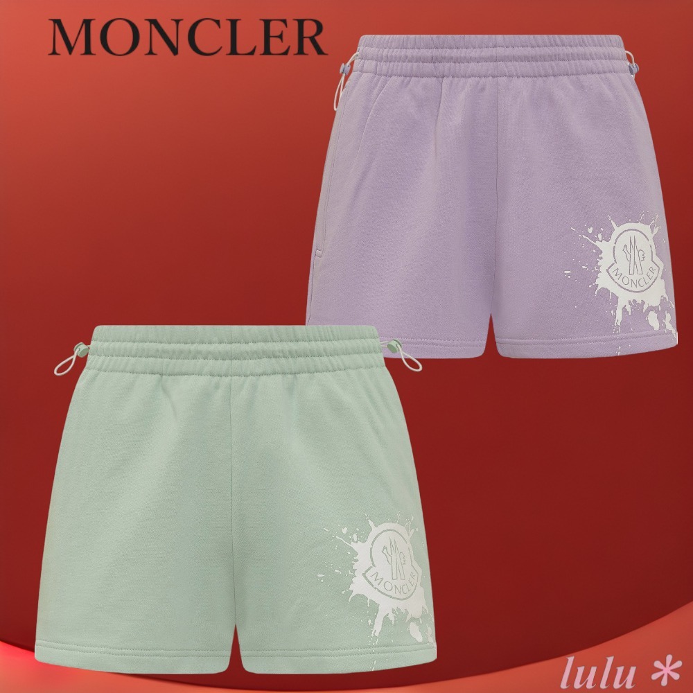 関税込☆MONCLER☆ドローストリング ショートパンツ567