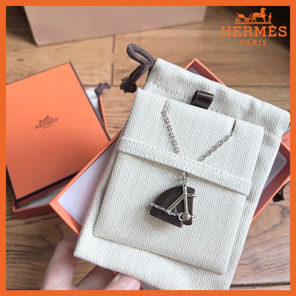 【存在感ある馬モチーフ☆】HERMES★ネックレス