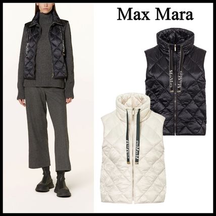 S Max Mara マックスマーラ　フード付ロングジレウエストベルト　フーディ 関税・送料込】Max Mara ゴールドMロゴ付 カーフレザーベルト