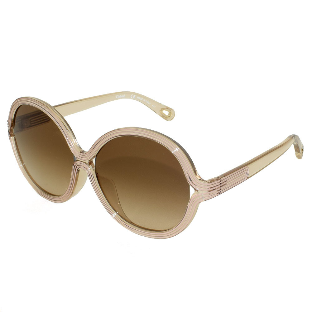 Chloe サングラス CE742SA-264 クリアベージュ UVカット