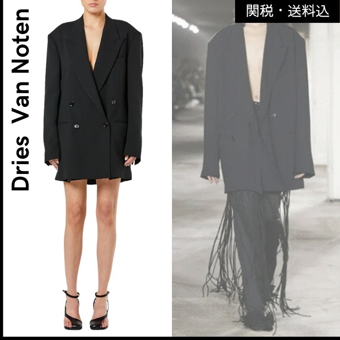 日本完売品◆DRIES VAN NOTEN RUNWAY オーバーサイズ ジャケット