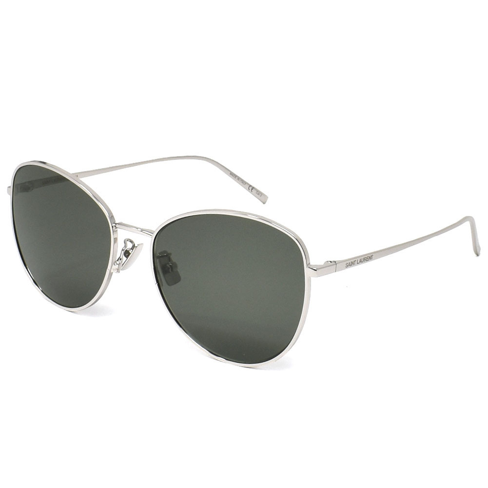 SAINT LAURENT PARIS サングラス シルバー ユニセックス SL 486