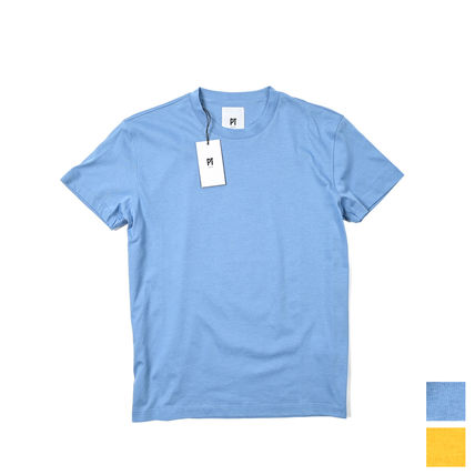 Tシャツ・カットソー PT TORINO Silk and cotton T-shirt (TL5STM050LEL01CD 0990) PT TORINO(ピーティートリノ) Tシャツ・カットソー(メンズ