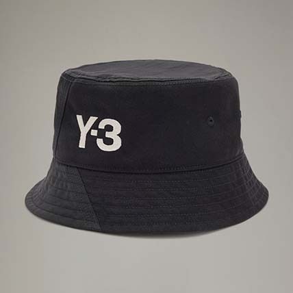 Shop Y-3 Unisex Street Style Bucket Hats Co-ord Wide-brimmed Hats