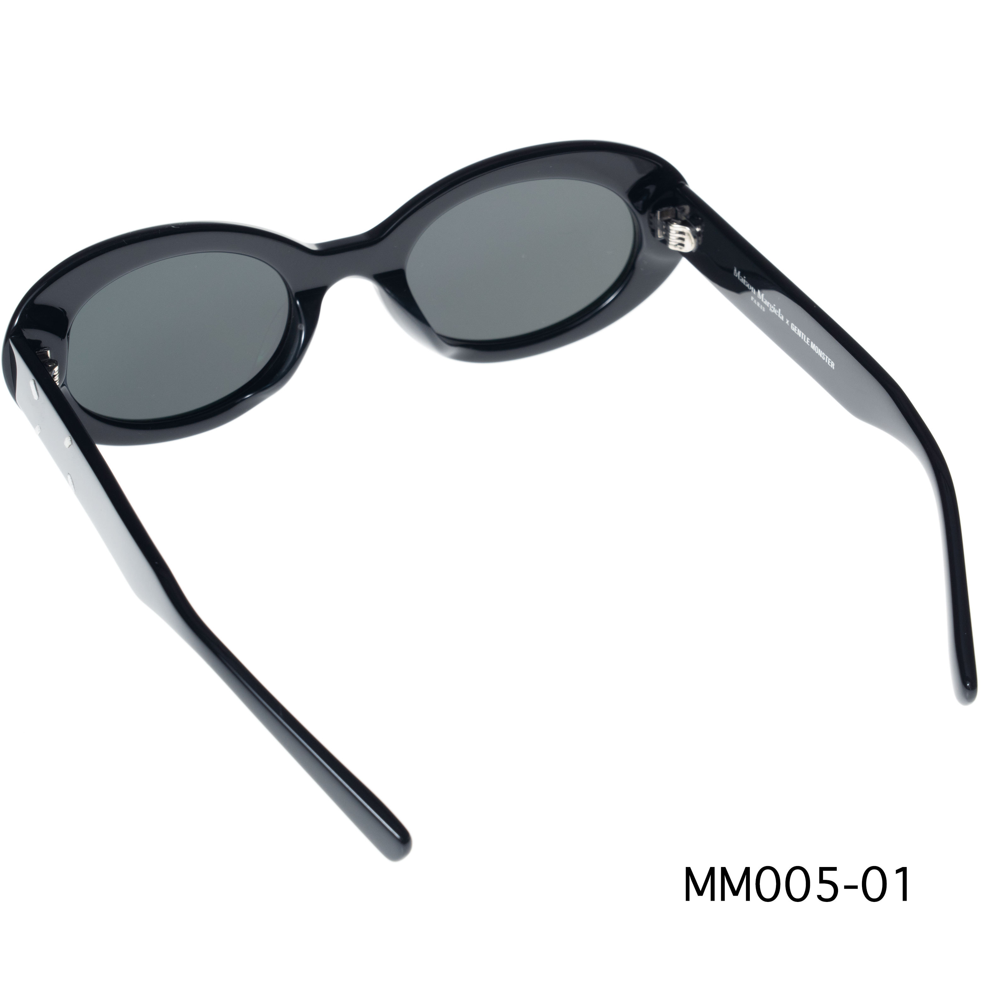 Shop Maison Margiela Street Style Collaboration Round Sunglasses