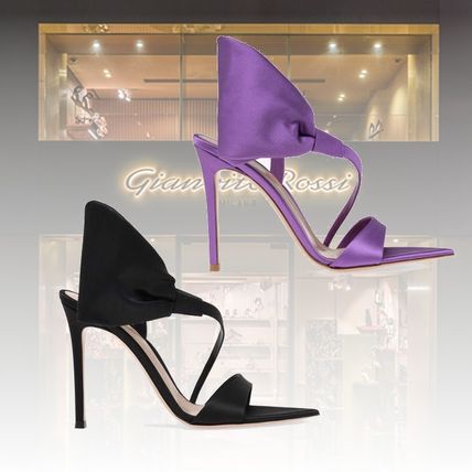 【ジャンヴィト ロッシ】サンダル フローレア レザー パープル パープル（紫）系 Gianvito Rossi(ジャンヴィト ロッシ