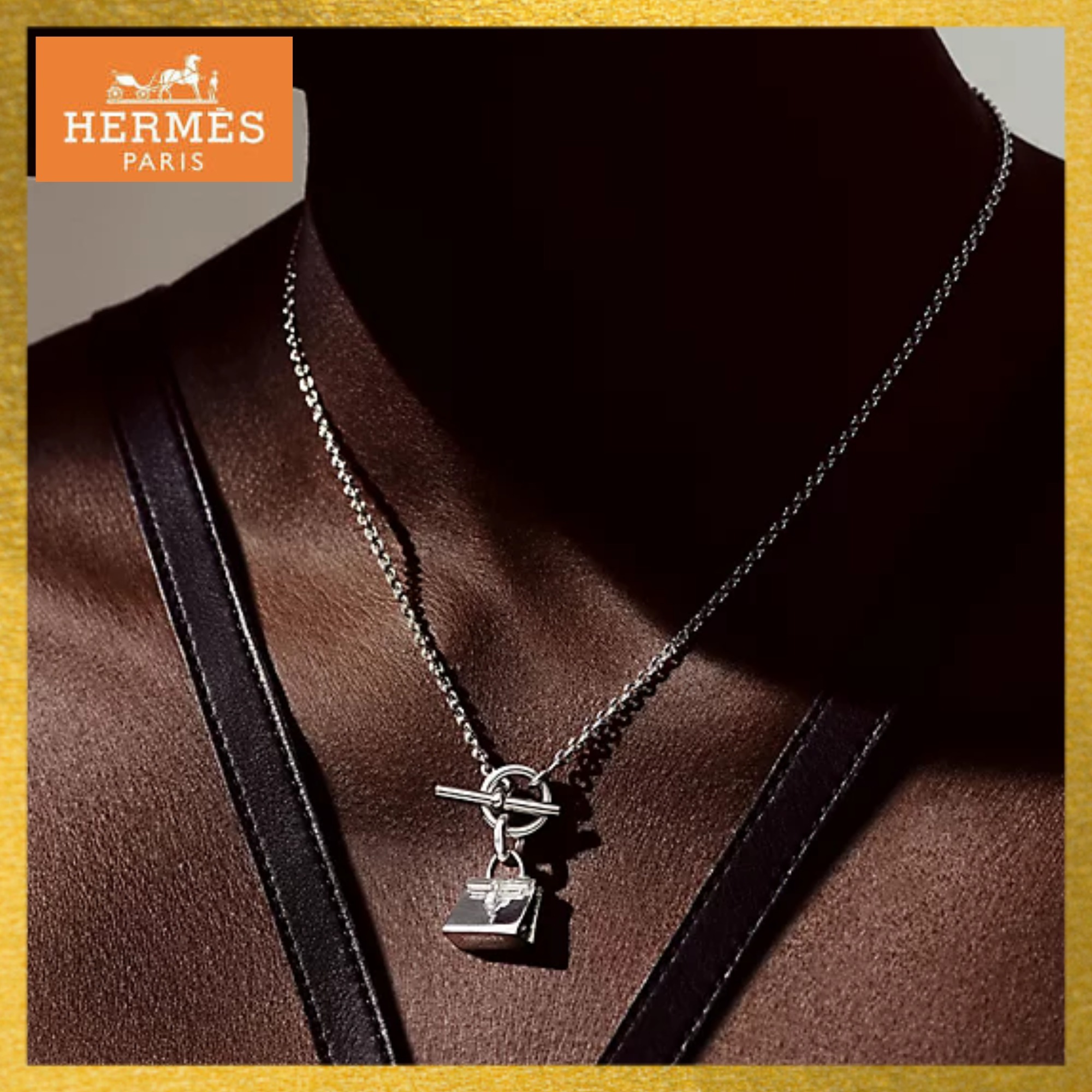 【HERMES】Amulettes ケリー ペンダント★ギフト