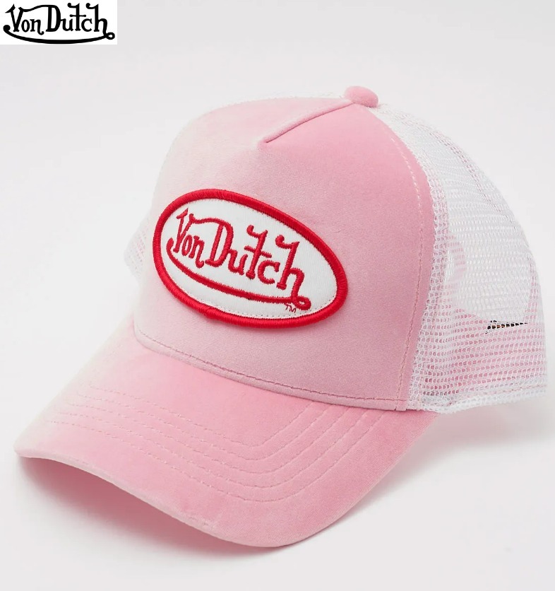 Von DutchピンククラッシュベルベットトラッカーPink Crush
