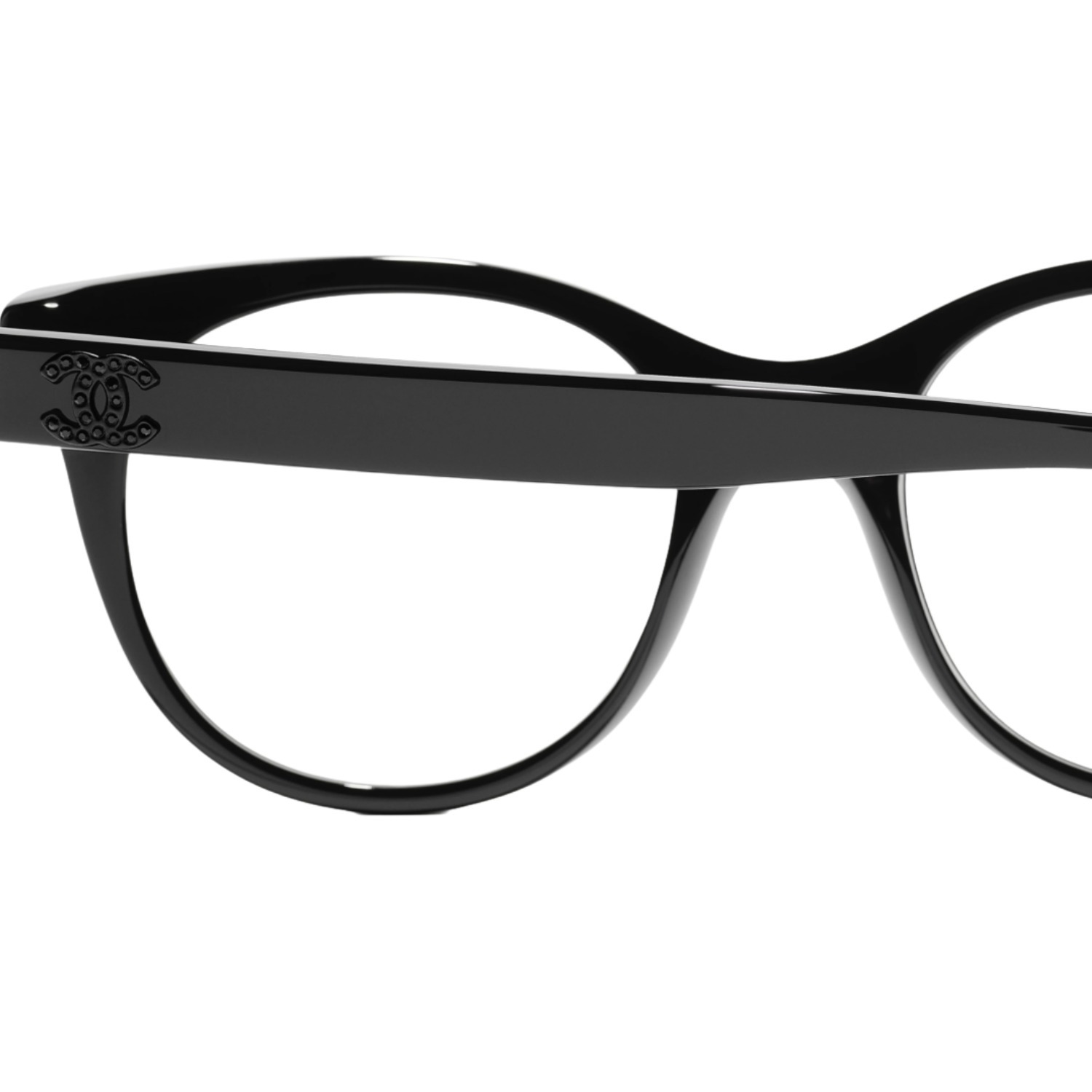 CHANEL シャネル ロゴ キャッツアイ シェイプ メガネ CH3450B CHANEL シャネル ロゴ キャッツアイ シェイプ メガネ CH3450B