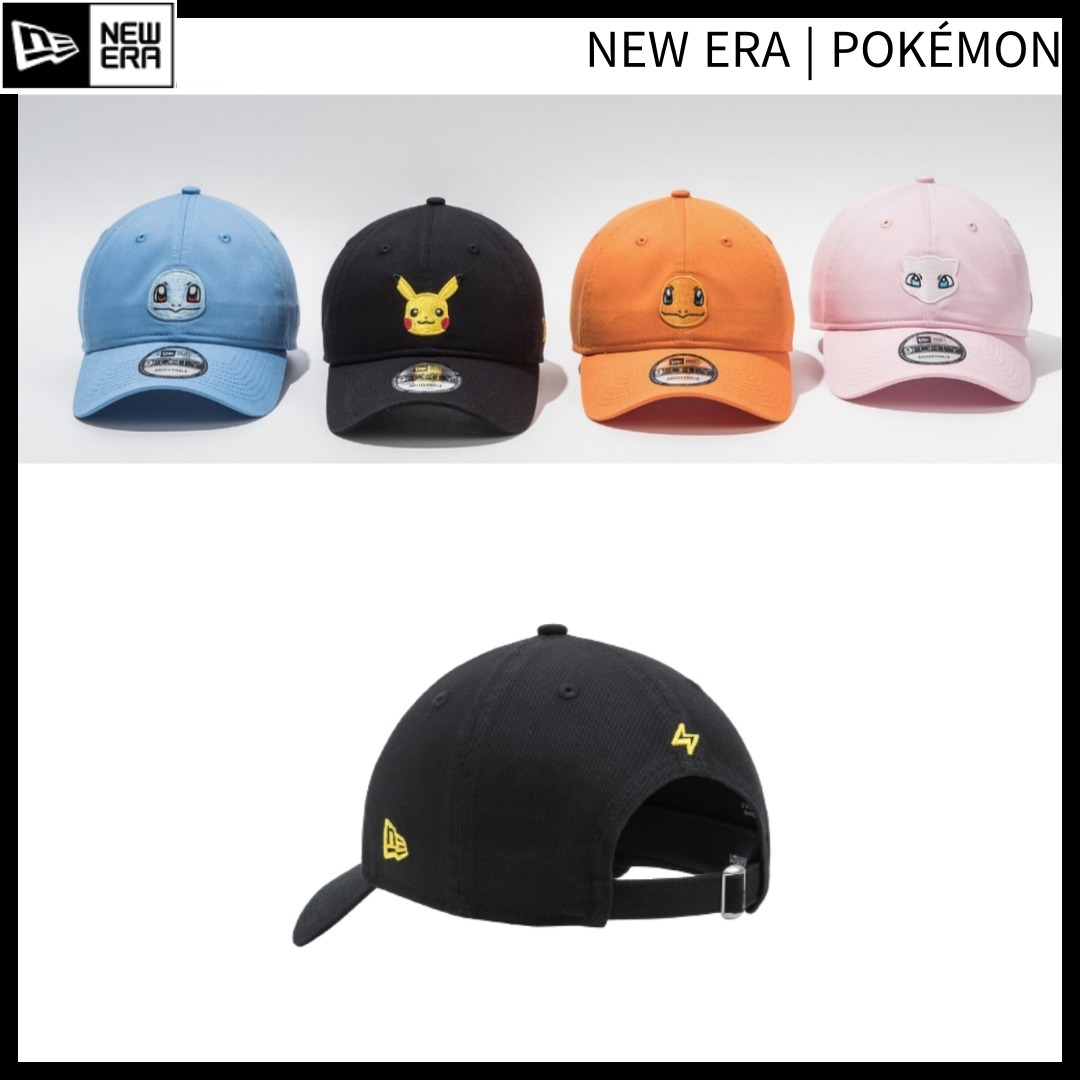 韓国newera■Pokemon Face Unstrucker Ball Cap■送料込