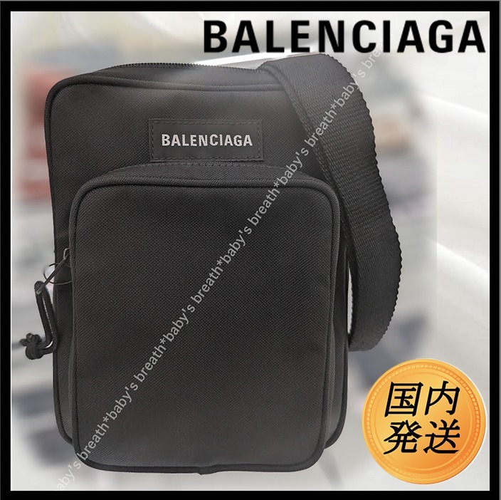 【国内発送★BALENCIAGA】EXPLORER CROSSBODY MESSENGER バッグ