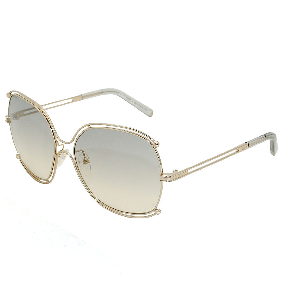 Chloe サングラス CE129S-734 ゴールド UVカット